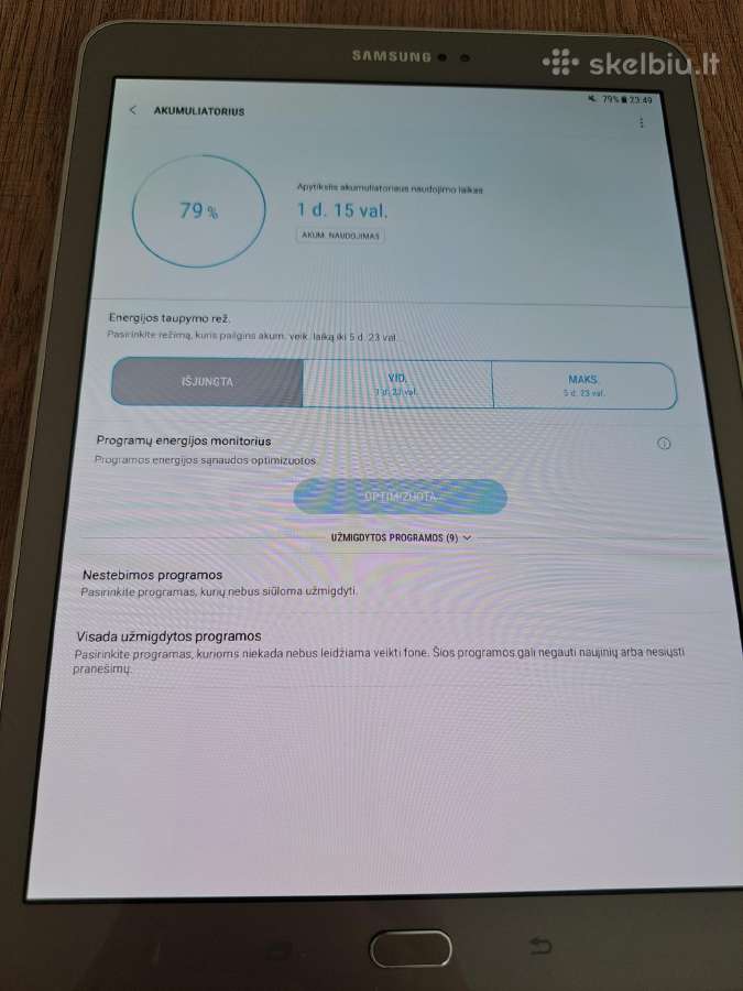 Samsung Galaxy Tab S2 9.7 (2016) Sm-t819 32gb 4G - nuotraukos Nr. 3
