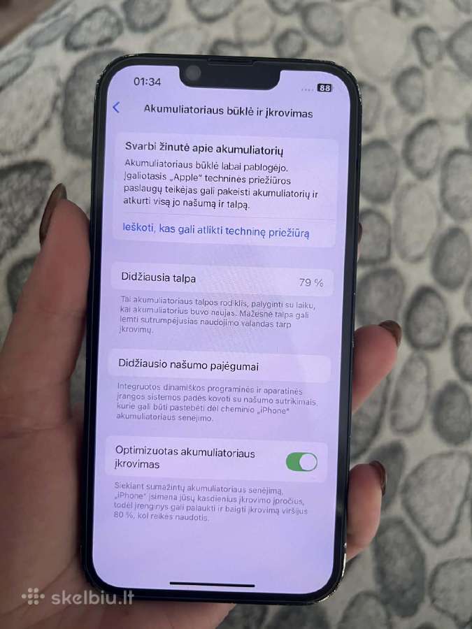 iPhone 13 128gb - nuotraukos Nr. 3
