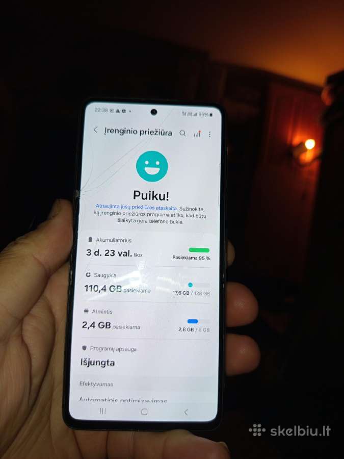 Samsung A52s 128gb-6gb - nuotraukos Nr. 3