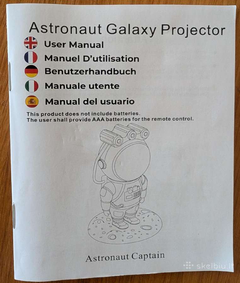 Astronautas Žvaigždžių ir Galerijos Projektorius - nuotraukos Nr. 6