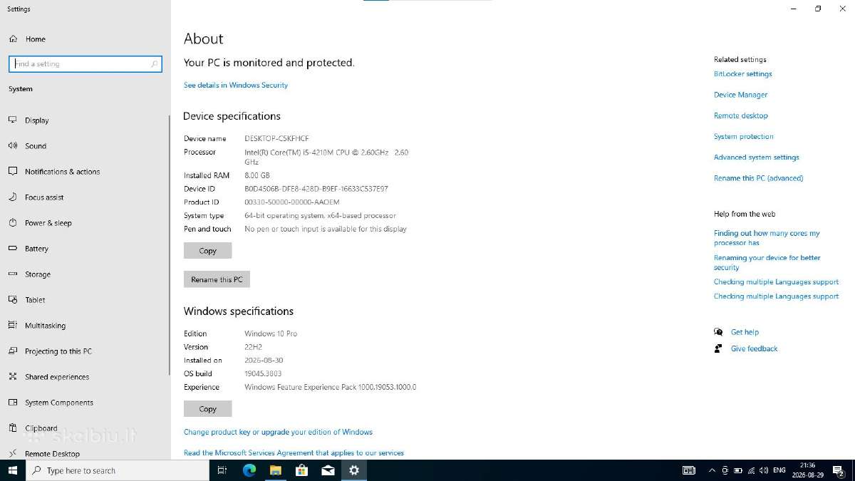 Hp Probook 640 G1 - nuotraukos Nr. 2