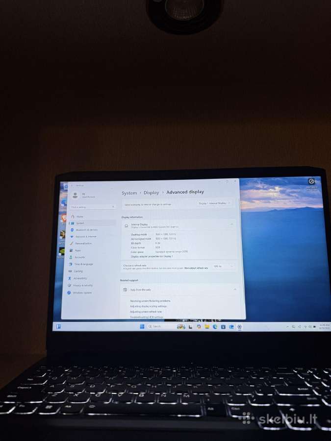 Lenovo ideapad 3 gaming rtx 3050 - nuotraukos Nr. 3