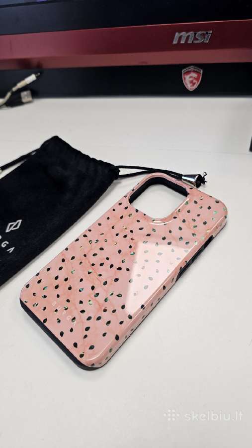 Burga Dėklas iPhone 13 Pro - nuotraukos Nr. 3