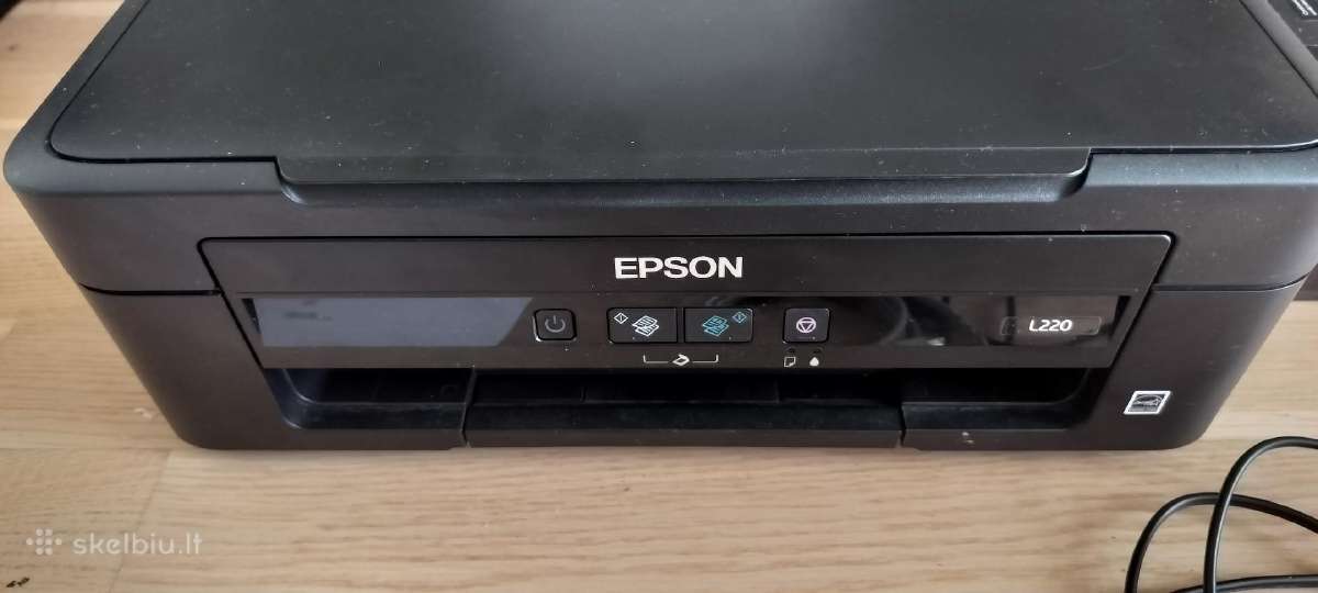 Labai mažai naudotas Epson L220 - nuotraukos Nr. 2