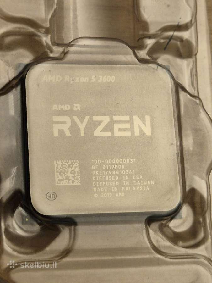 Amd Ryzen 5 3600 - nuotraukos Nr. 2
