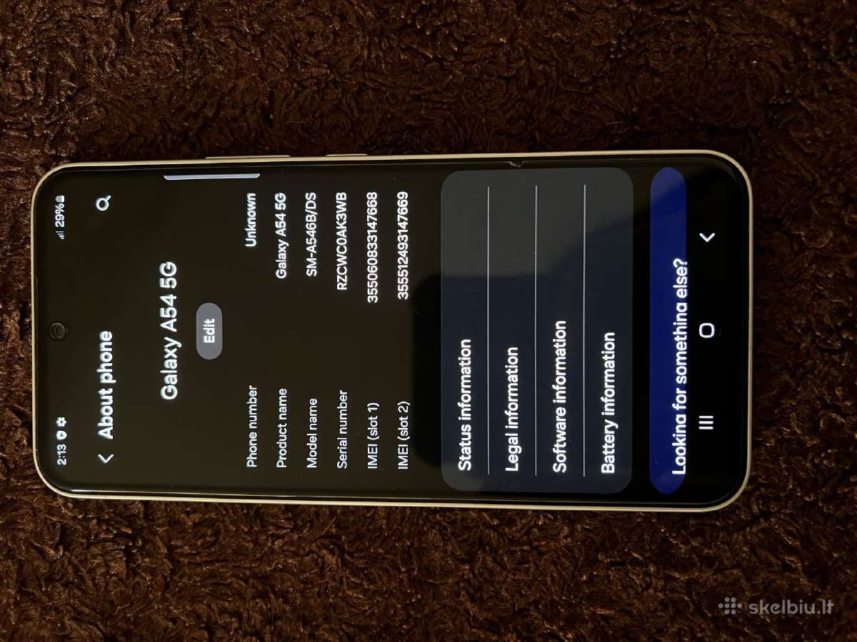 Samsung Galaxy A54 256 Гб - nuotraukos Nr. 4