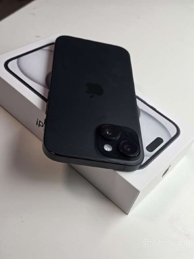 iPhone 15 128gb 91%BH - nuotraukos Nr. 4