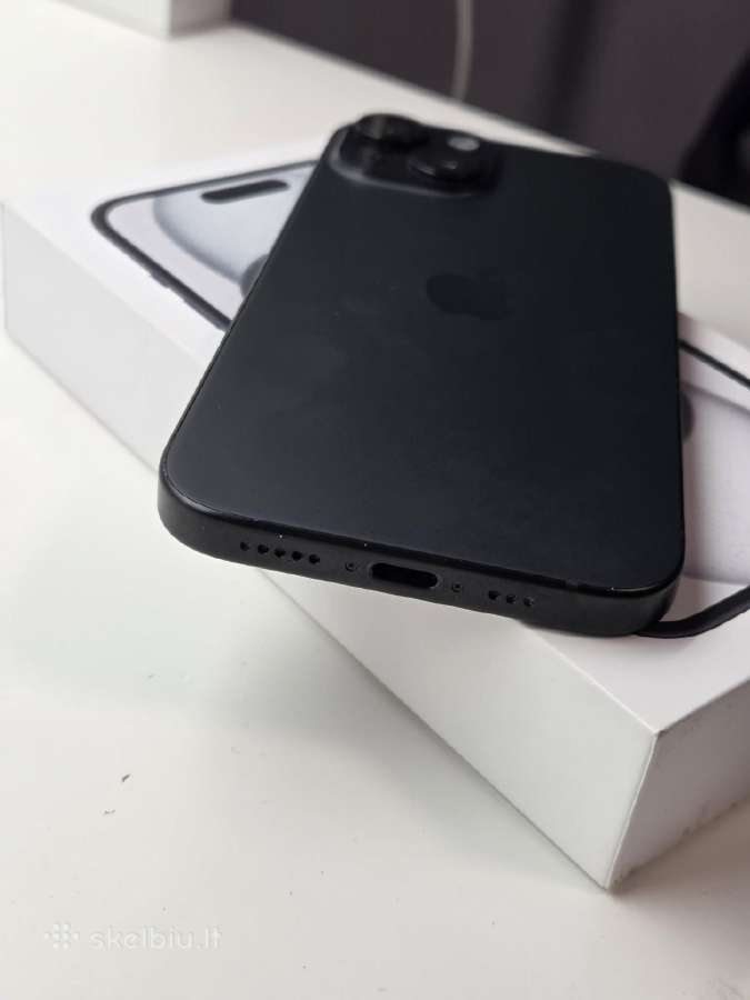 iPhone 15 128gb 91%BH - nuotraukos Nr. 5
