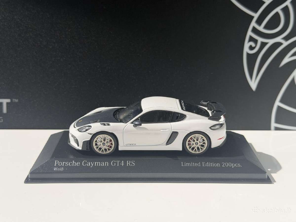 Porsche 718 Cayman 1:43 - nuotraukos Nr. 3