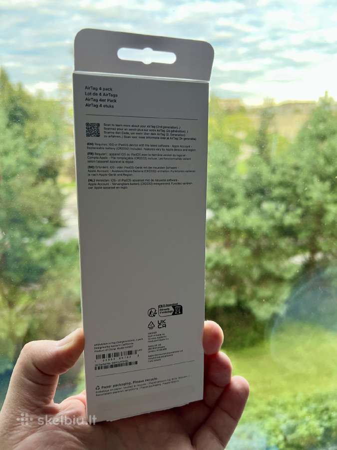 Apple Airtag (2nd gen) 2 vnt - nuotraukos Nr. 3