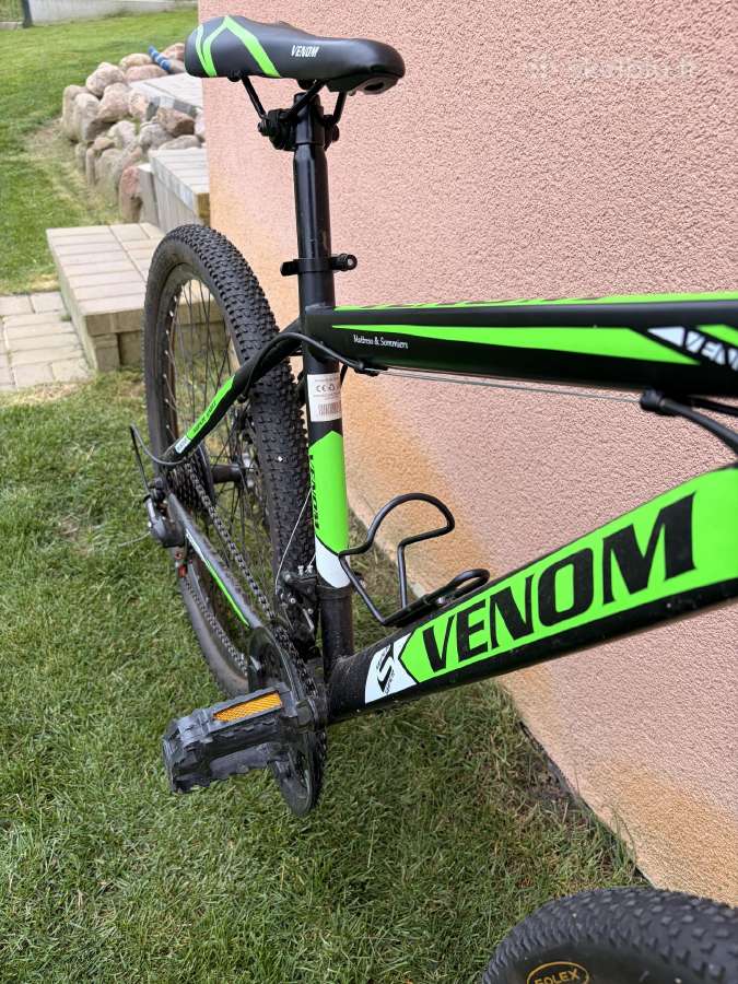 M dydžio dviratis Venom (kaip naujas) - nuotraukos Nr. 11