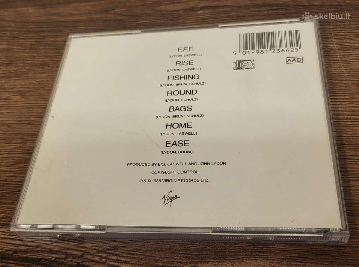 Public image limited CD - nuotraukos Nr. 3