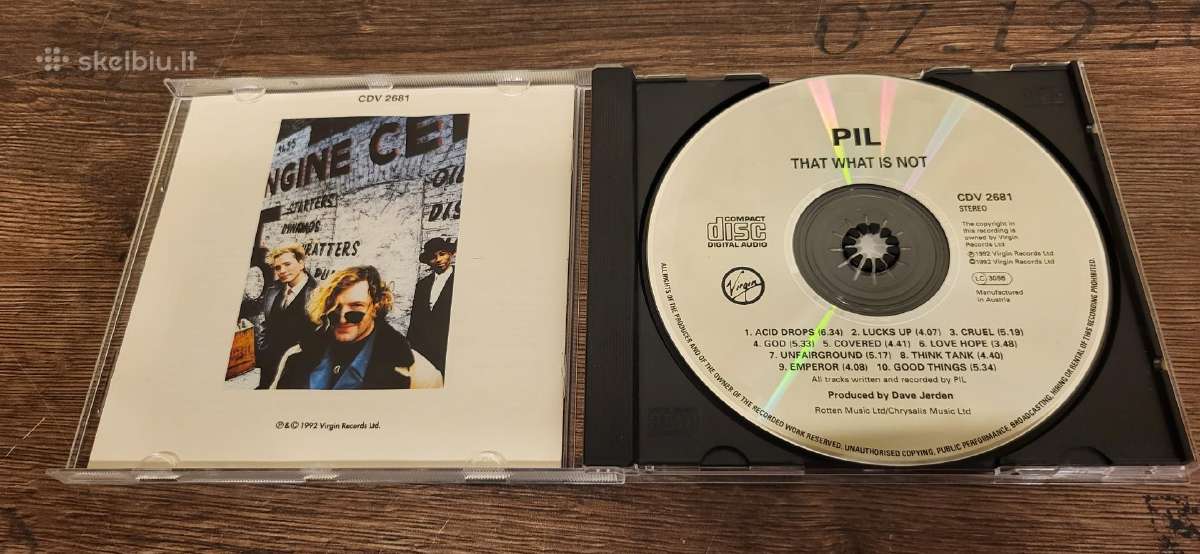 Public image limited CD - nuotraukos Nr. 5