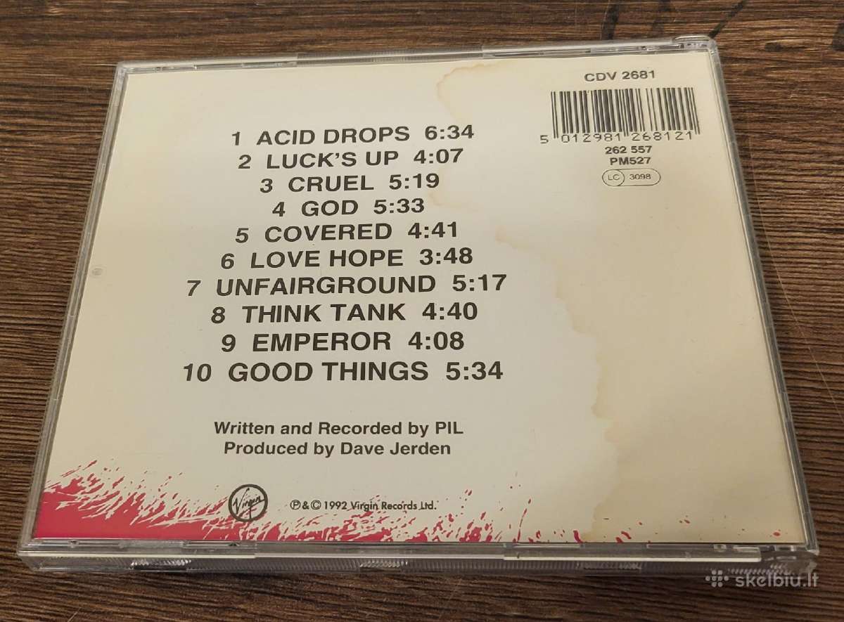 Public image limited CD - nuotraukos Nr. 6