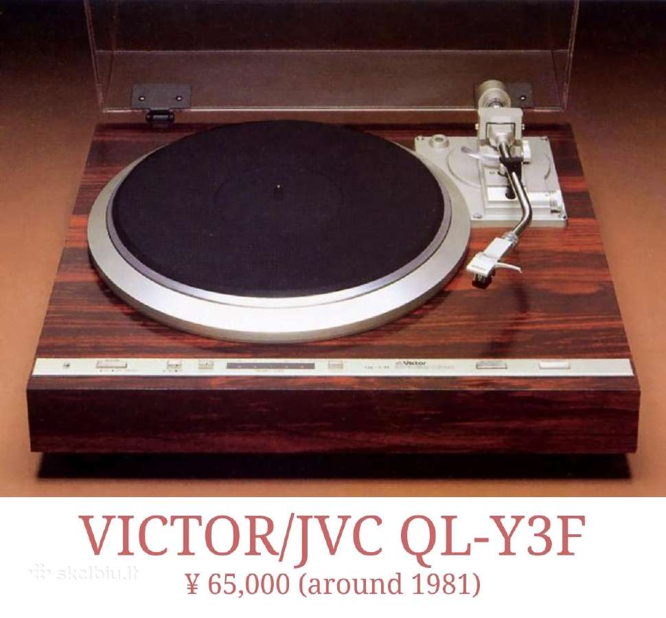 Victor Ql-y3f plokštelių grotuvas - nuotraukos Nr. 2