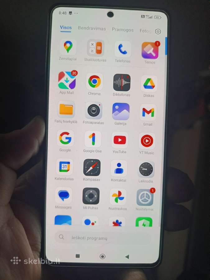 Xaomi Redmi 12 note pro 5G - nuotraukos Nr. 3