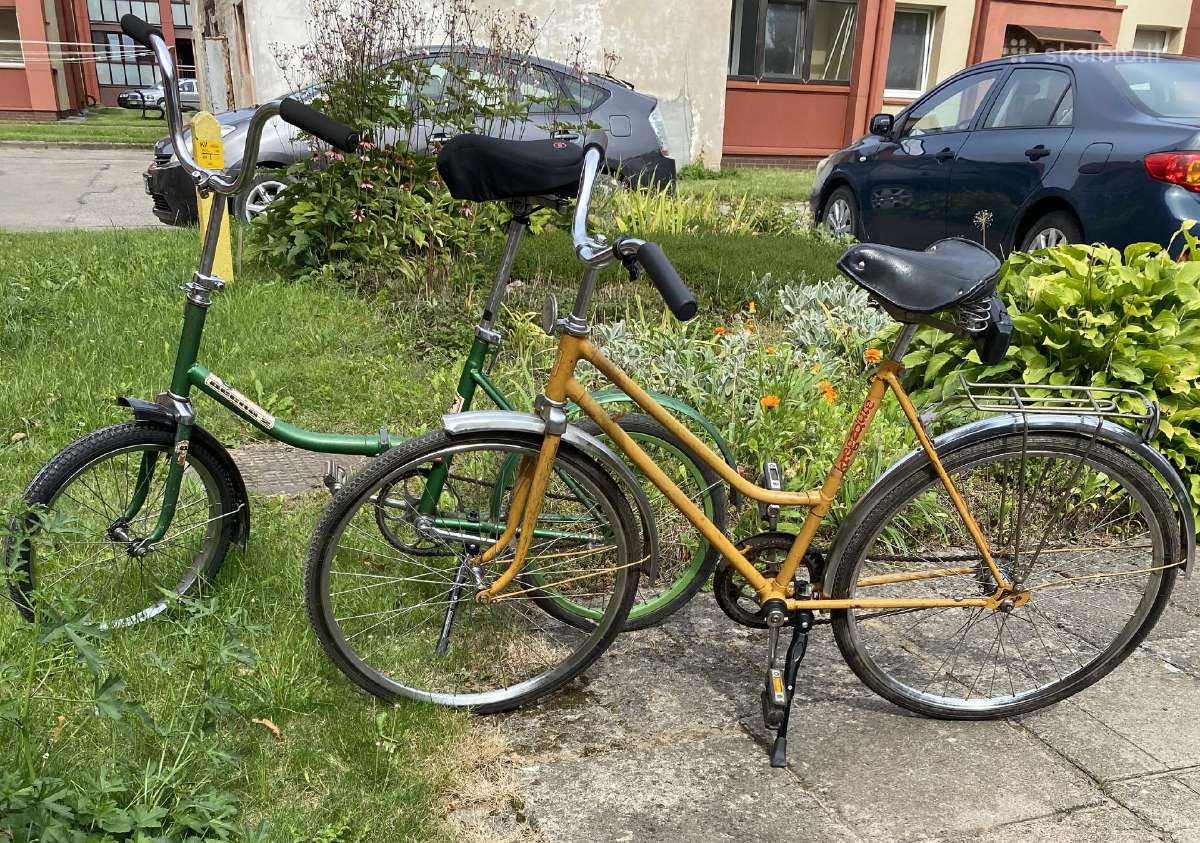 2 dviračiai Desna ir Kregždutė – abu važiuojantys - nuotraukos Nr. 2