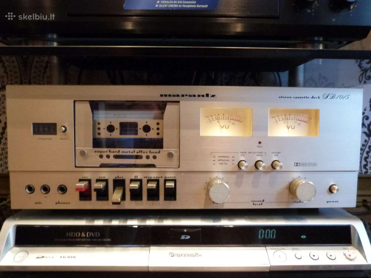 Hi-fi kasetines dekos Technics. Marantz. - nuotraukos Nr. 14