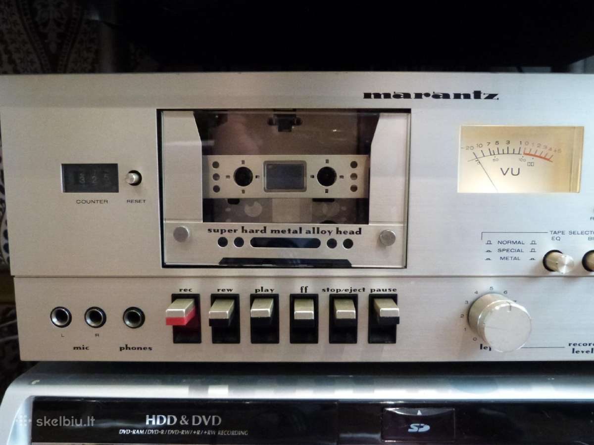 Hi-fi kasetines dekos Technics. Marantz. - nuotraukos Nr. 16