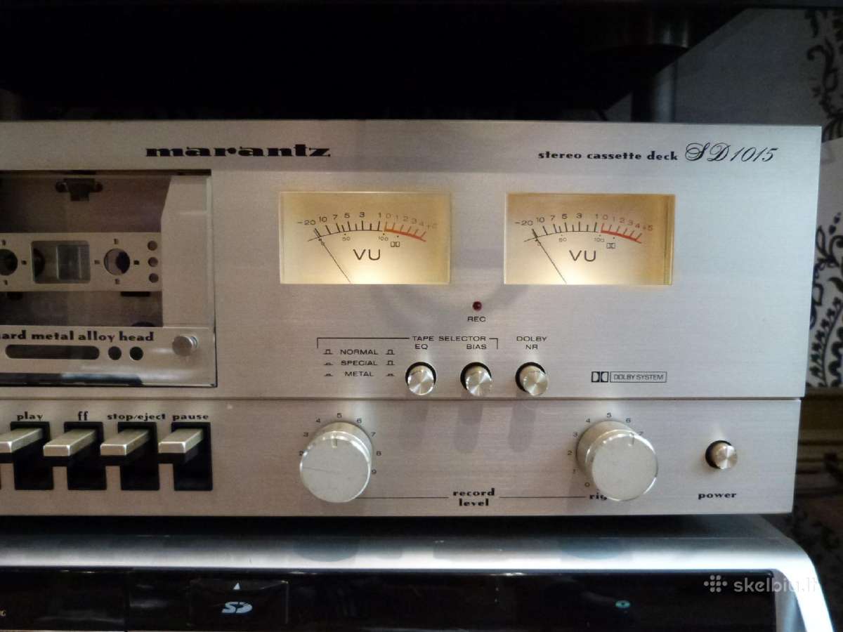 Hi-fi kasetines dekos Technics. Marantz. - nuotraukos Nr. 17