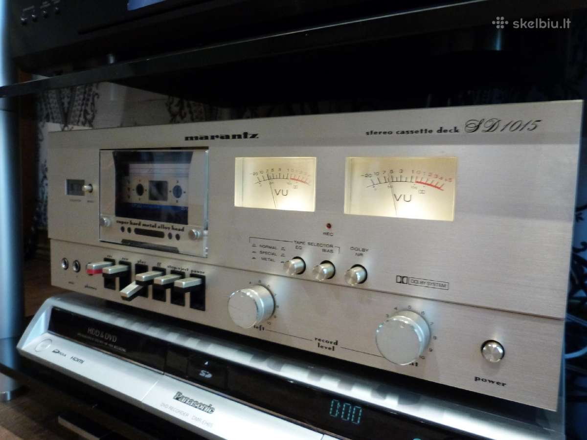 Hi-fi kasetines dekos Technics. Marantz. - nuotraukos Nr. 20