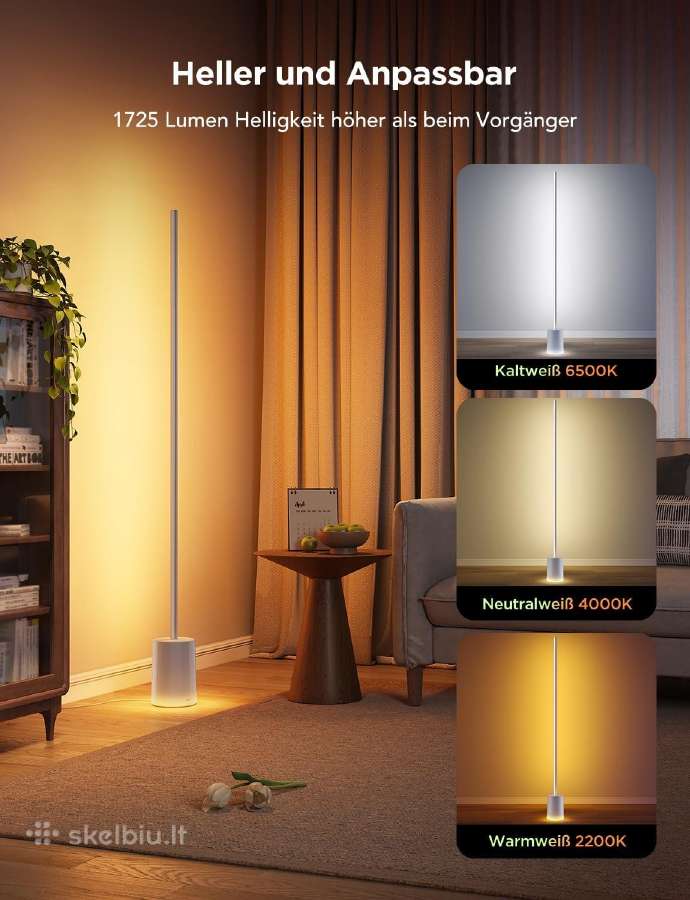 Stovima LED lempa / toršeras Govee Rgbic 1700 Lum - nuotraukos Nr. 4
