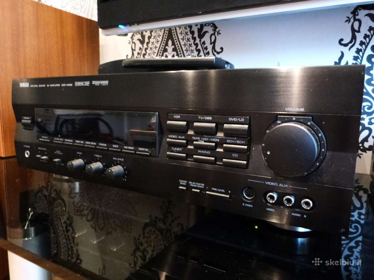 Hi-fi stiprintuvai-resyveriai Yamaha. - nuotraukos Nr. 4