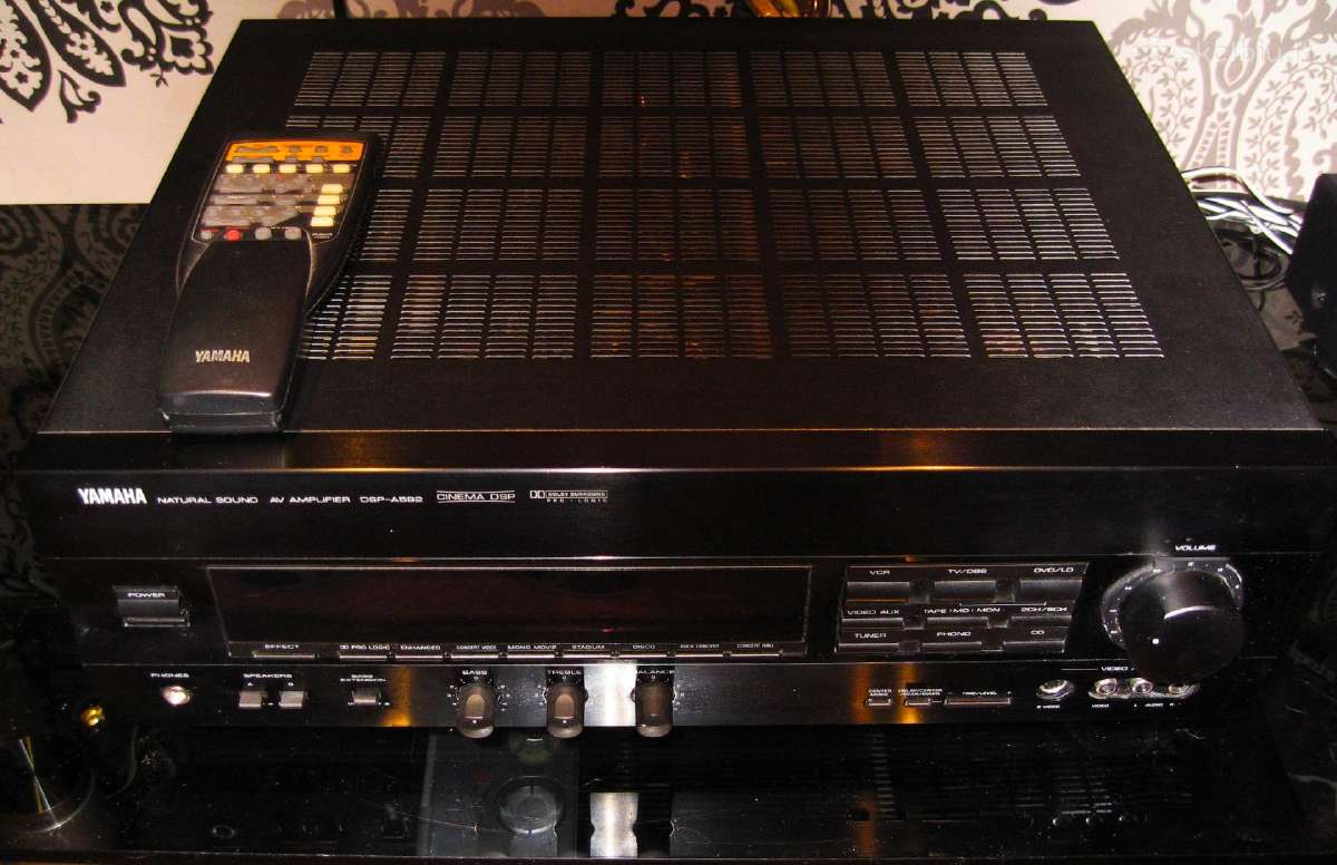 Hi-fi stiprintuvai-resyveriai Yamaha. - nuotraukos Nr. 5