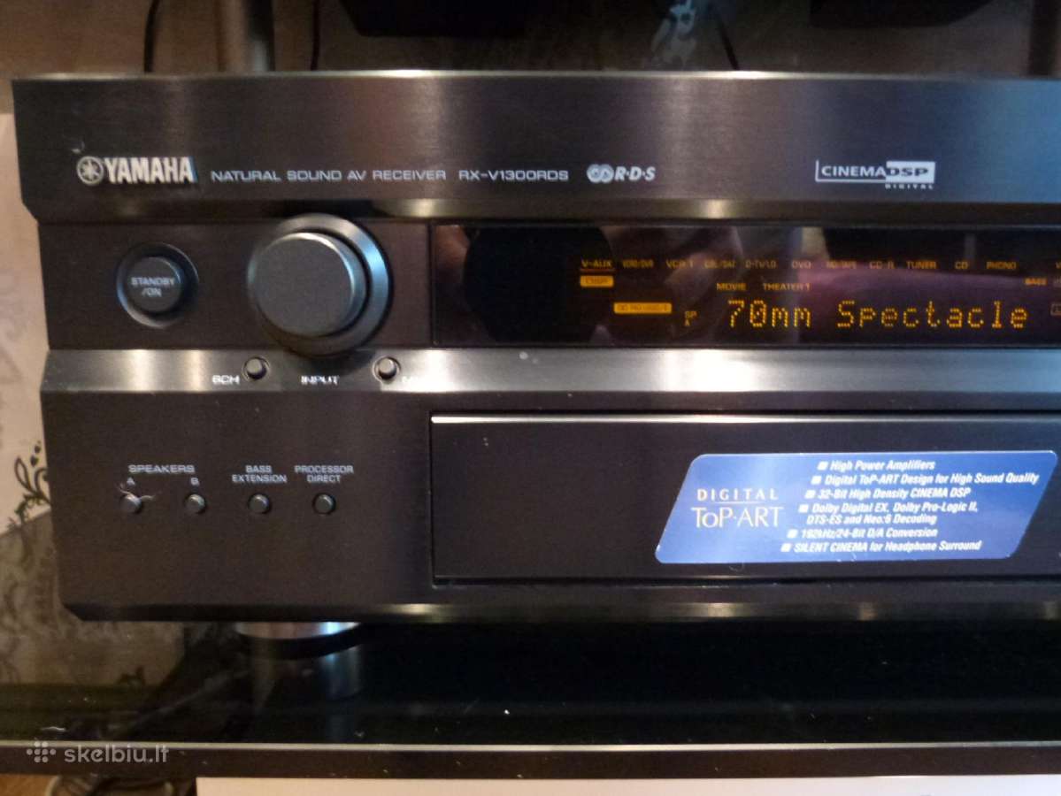 Hi-fi stiprintuvai-resyveriai Yamaha. - nuotraukos Nr. 16