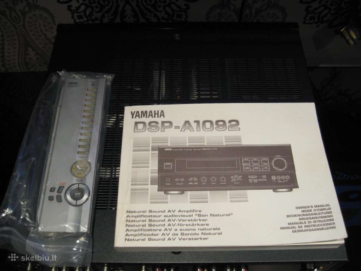 Hi-fi stiprintuvai-resyveriai Yamaha. - nuotraukos Nr. 31