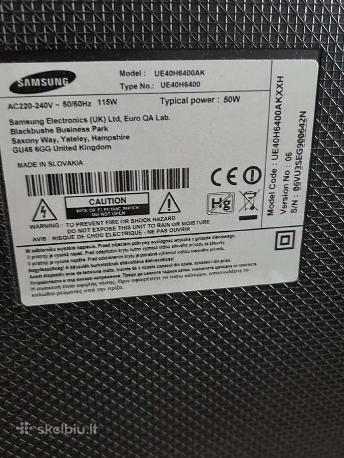 Samsung televizorius - nuotraukos Nr. 4