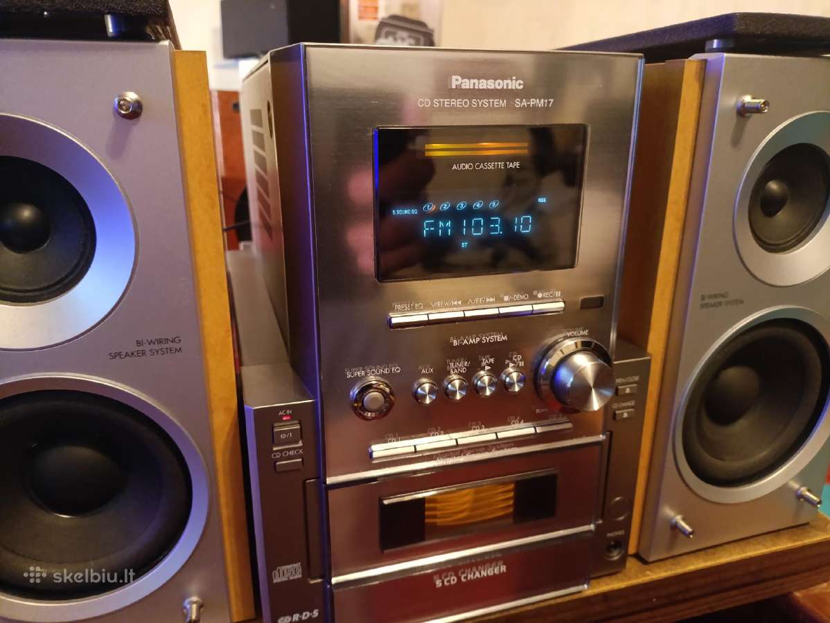 Gerai Skambantis,panasonic Centras,fm,aux,mc,rds - nuotraukos Nr. 4