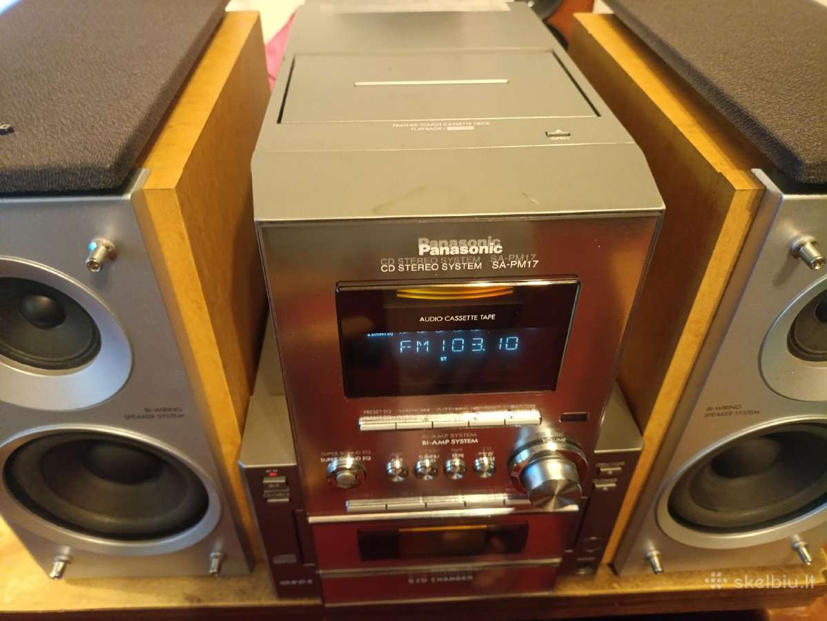 Gerai Skambantis,panasonic Centras,fm,aux,mc,rds - nuotraukos Nr. 9