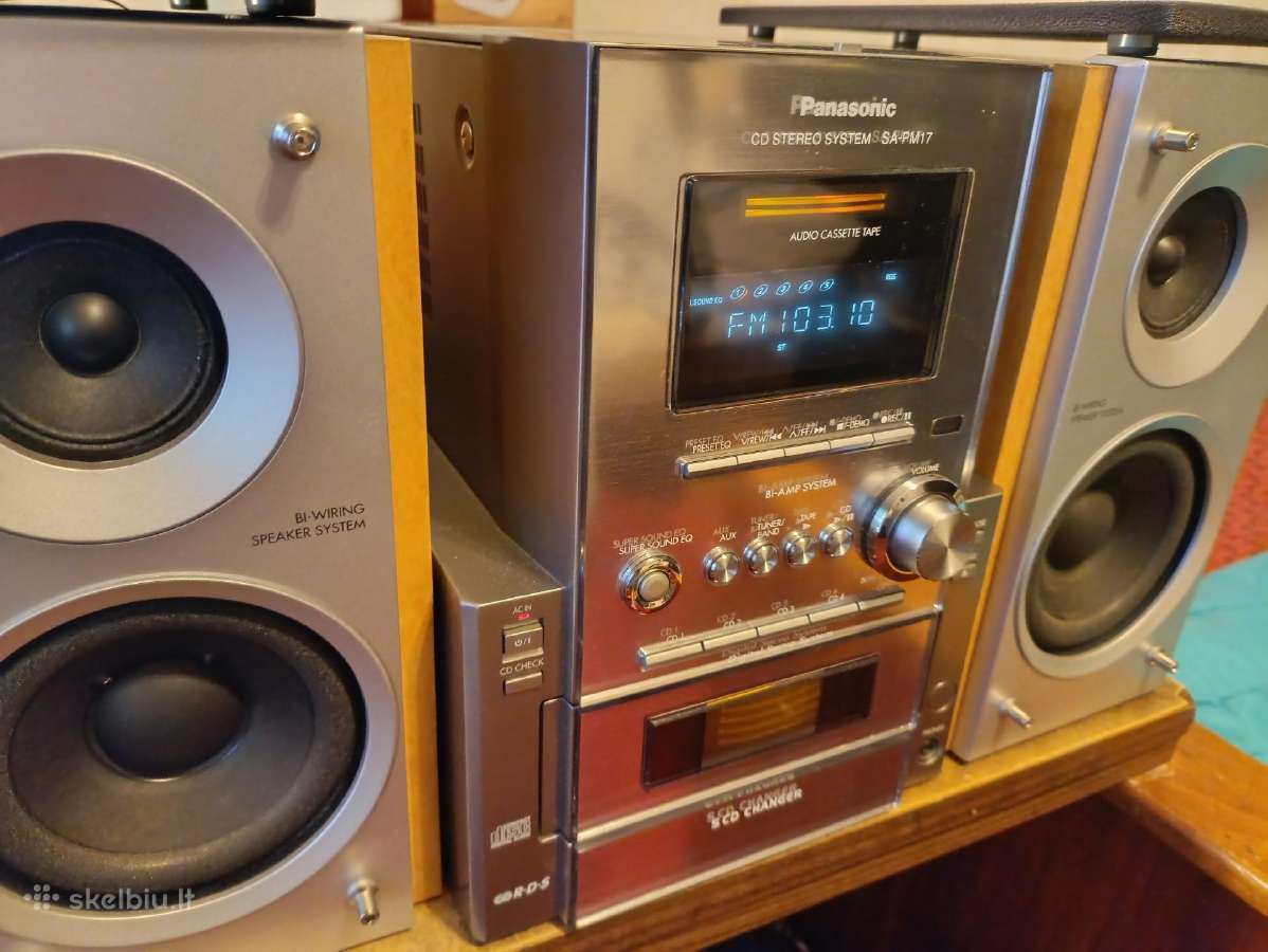 Gerai Skambantis,panasonic Centras,fm,aux,mc,rds - nuotraukos Nr. 11