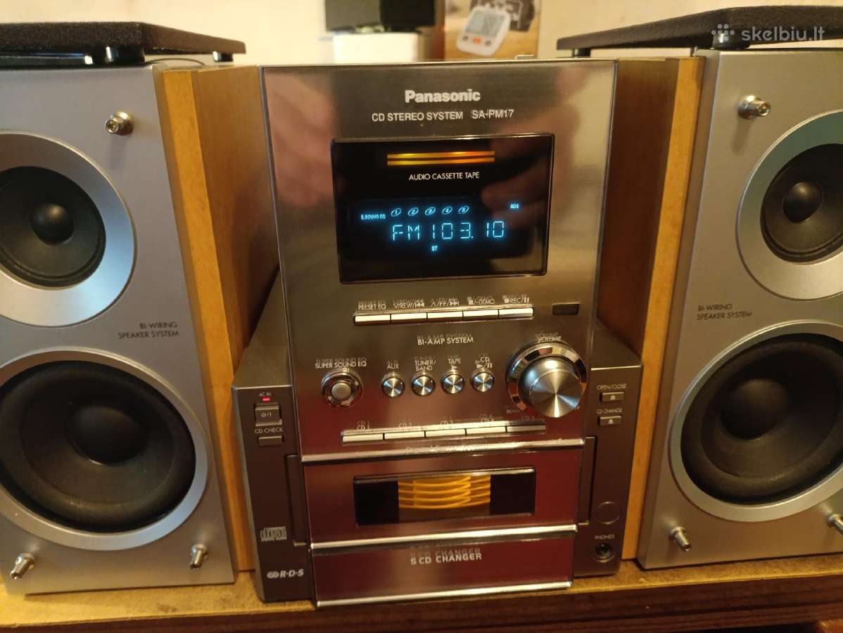 Gerai Skambantis,panasonic Centras,fm,aux,mc,rds - nuotraukos Nr. 13