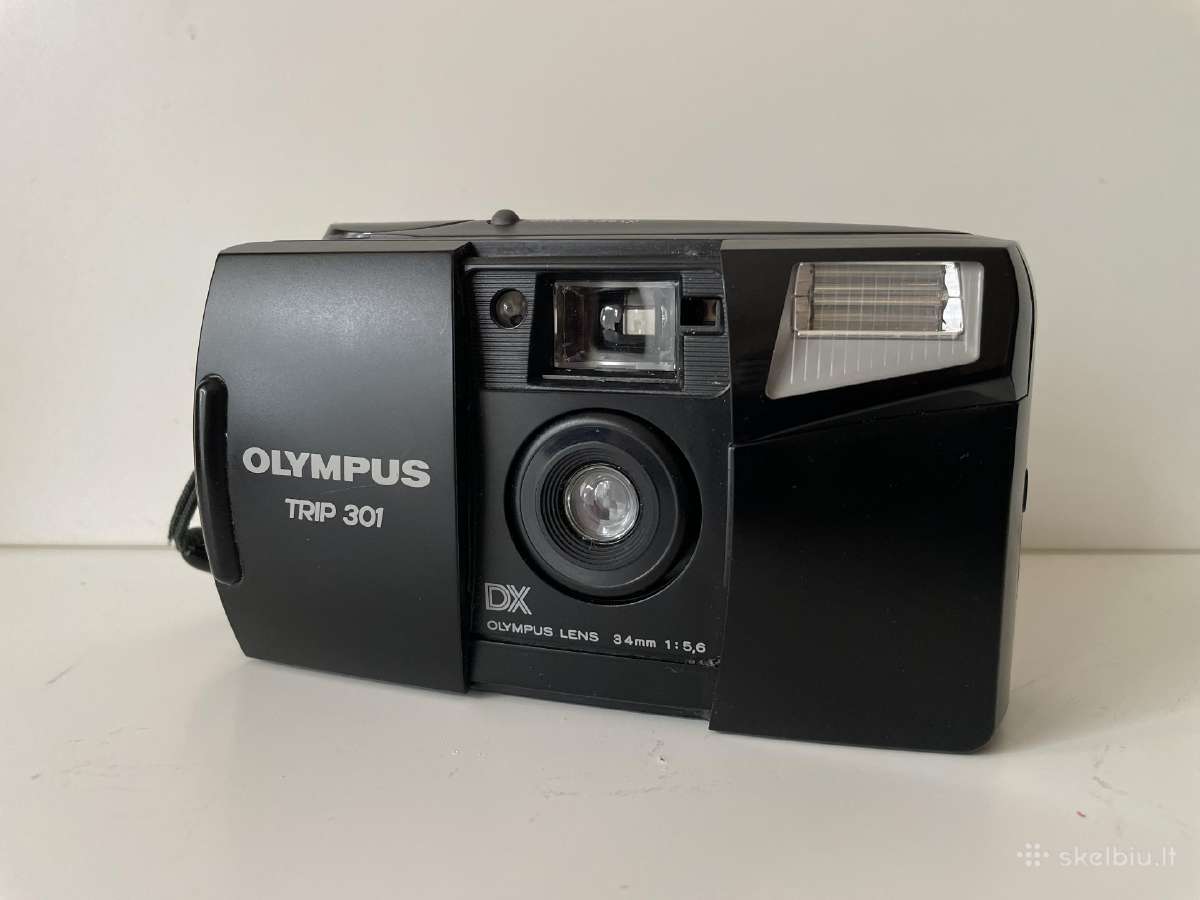 Olympus Trip 301 juostinis fotoaparatas - nuotraukos Nr. 2