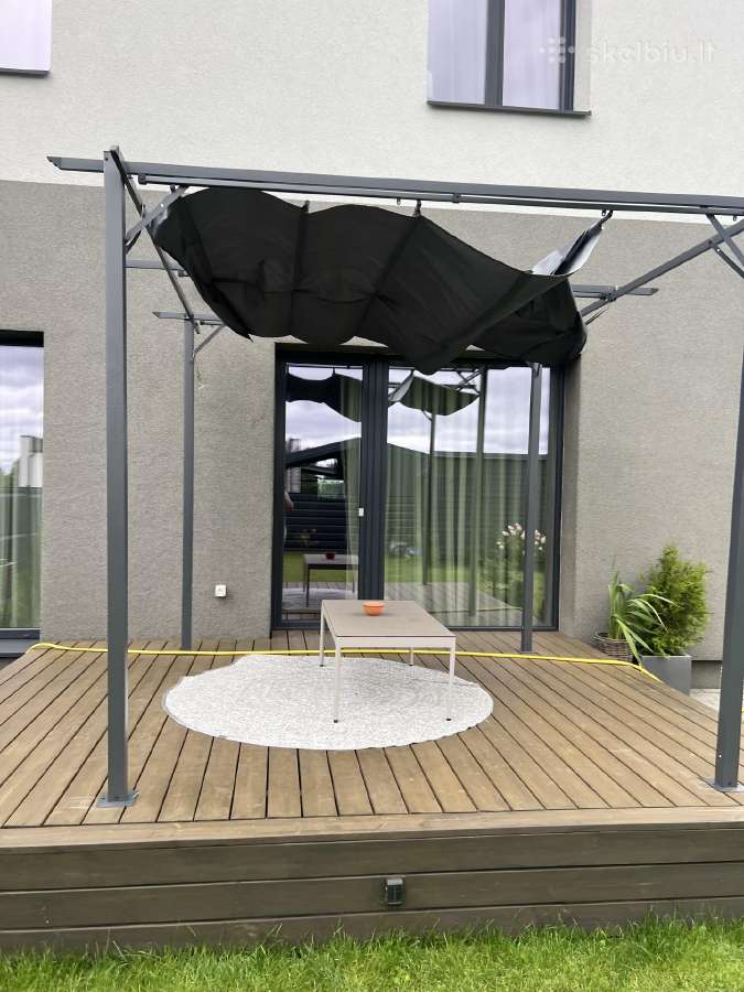 Praktiškai nauja pergola 3x3 m. Už 150 eur. - nuotraukos Nr. 2