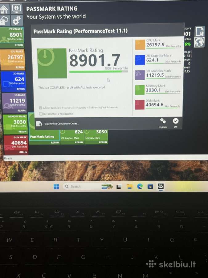 Dell Precision 5570 i7 32gb 1tb Rtx A2000 8gb - nuotraukos Nr. 12