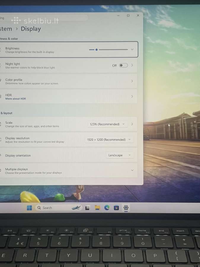 Dell Precision 5570 i7 32gb 1tb Rtx A2000 8gb - nuotraukos Nr. 14
