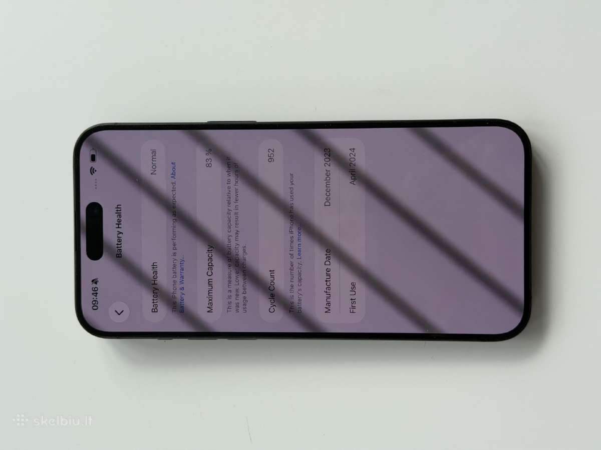 Apple iPhone 15 Pro Max 512 GB - nuotraukos Nr. 3