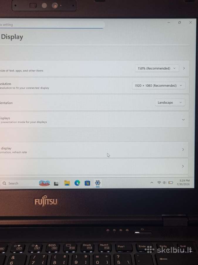 Fujitsu Lifebook U14 - nuotraukos Nr. 9