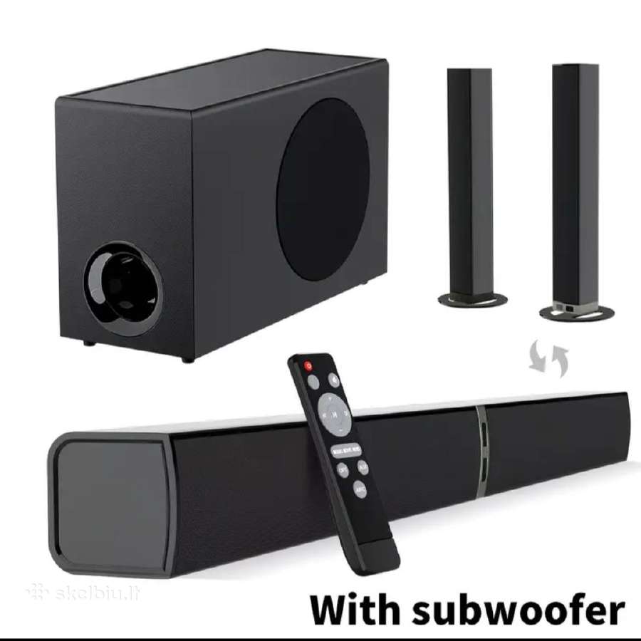 Soundbaras su subwooferiu - nuotraukos Nr. 4