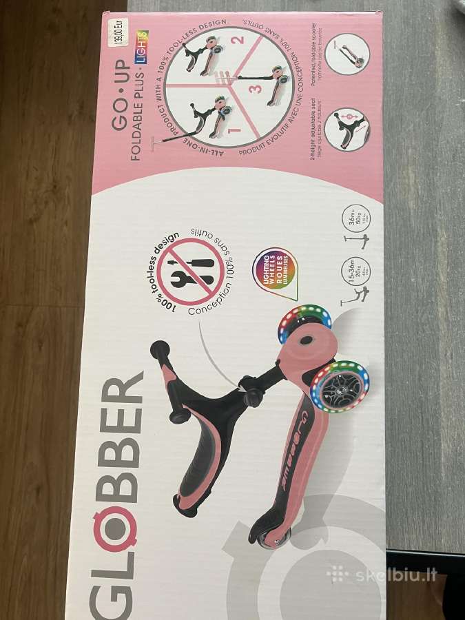 Vaikiškas paspirtukas Globber - nuotraukos Nr. 5
