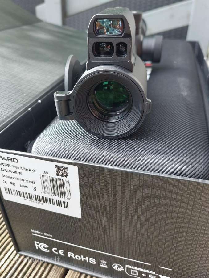 Pard Night Stalker 4k ex + 940 Ir ir Lrf 70 mm - nuotraukos Nr. 7