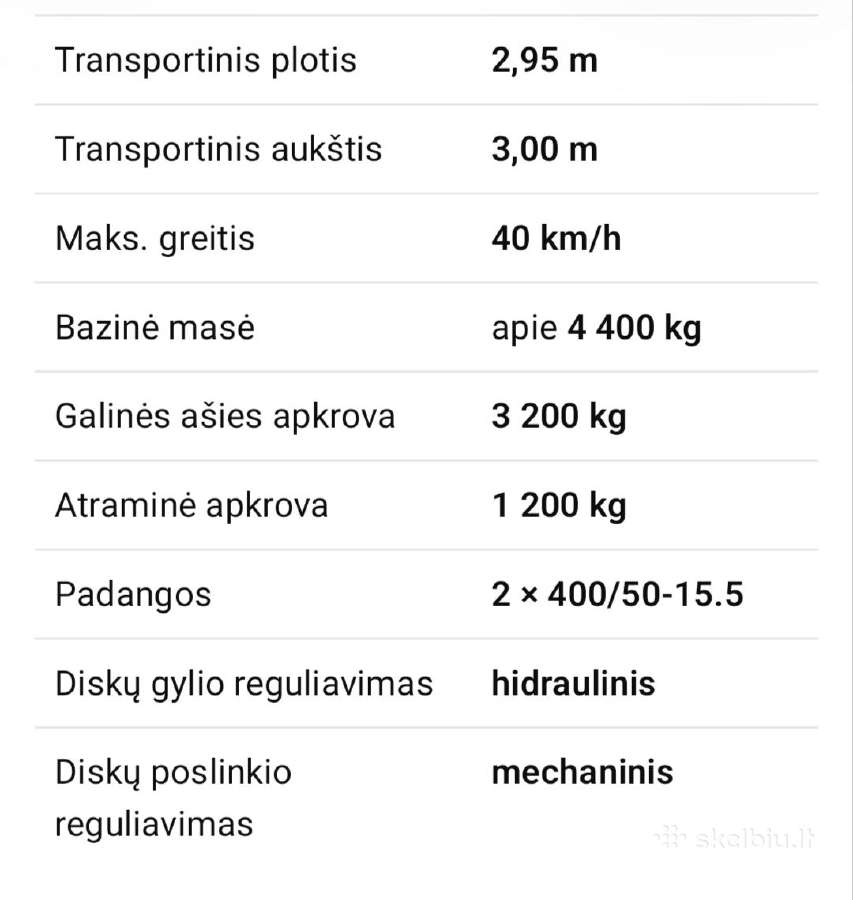 Amazone 5500 - nuotraukos Nr. 3