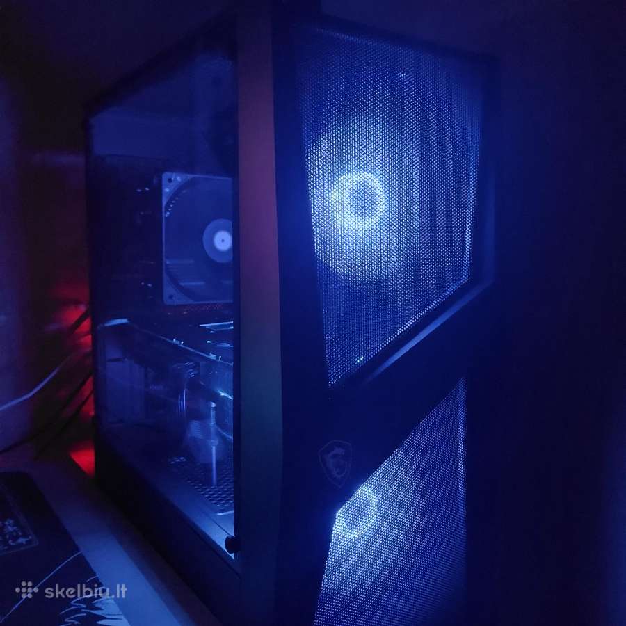 Pc su rx 6700xt ir ryzen 5 5600x - nuotraukos Nr. 2