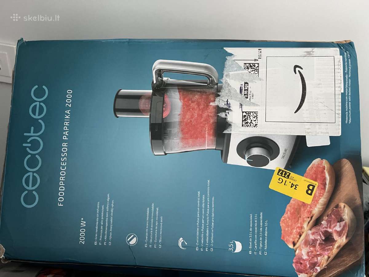 Nauja lietaiegė elektrinė sulčiauspaudė už 55 eur. - nuotraukos Nr. 2