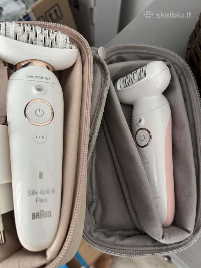 Braun depiliatoriai ekspoziciniai 2 vnt. - nuotraukos Nr. 2
