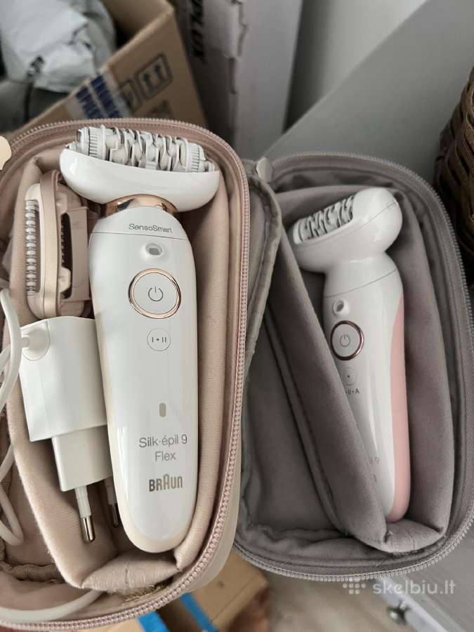 Braun depiliatoriai ekspoziciniai 2 vnt. - nuotraukos Nr. 3