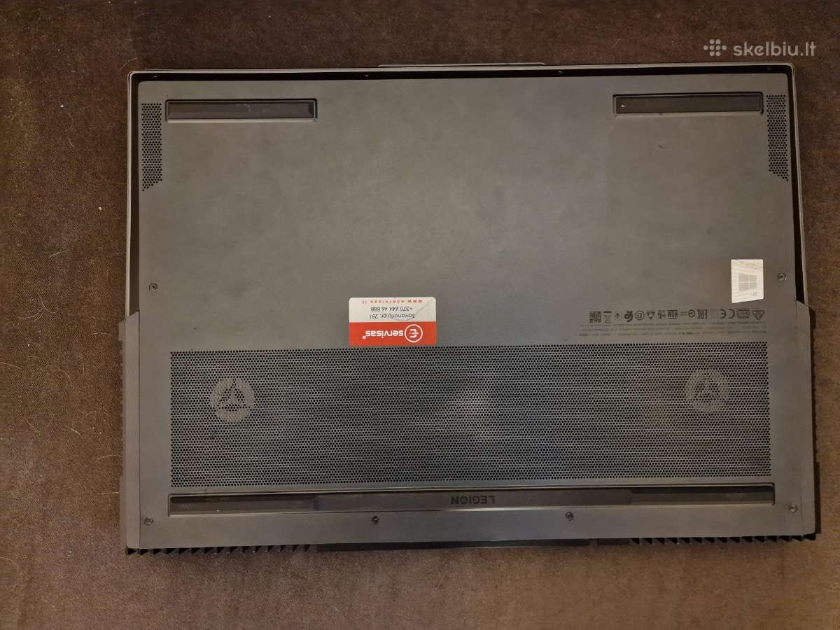 Lenovo Legion 7 (Ryzen 7 5800h, 32gb, Rtx 3070) - nuotraukos Nr. 4